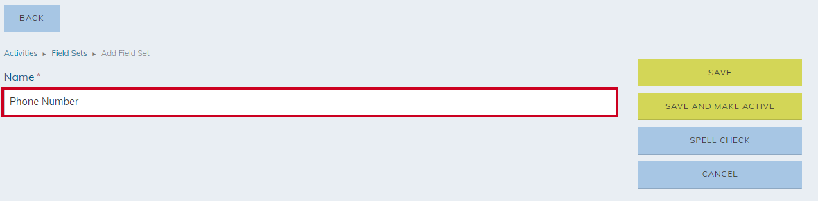 Name field.