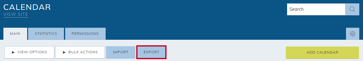 export button