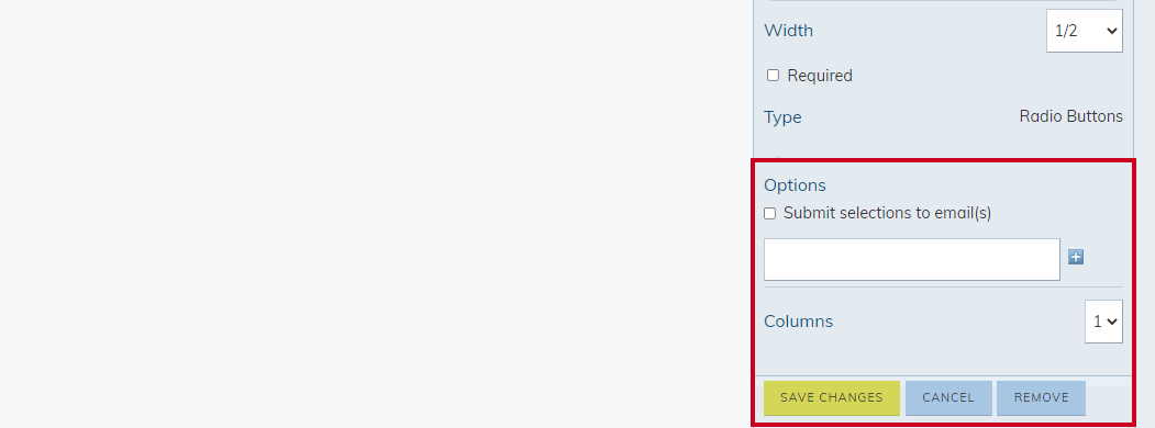 options