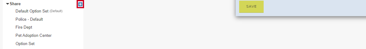 create option set