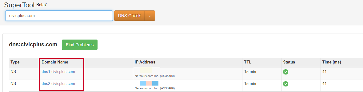 domain name