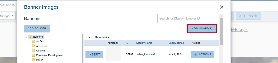 add image(s)
