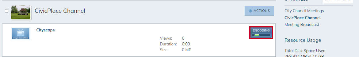 encoding process