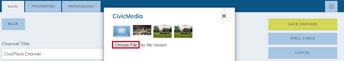 choose file