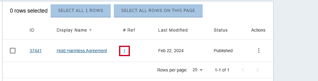 # Reference number