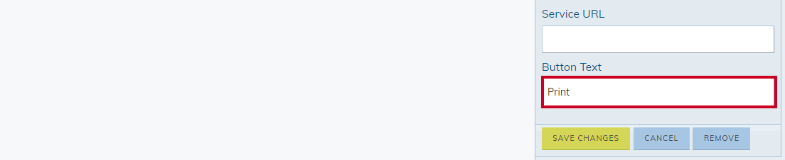 button text box