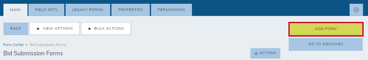 The category's add form button.