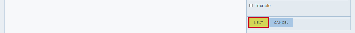 The ePayment Product field type's next button.