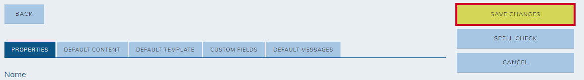 save changes
