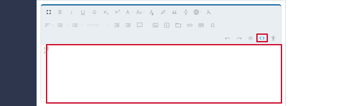 code view