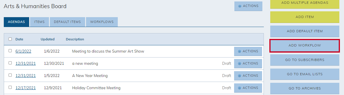 add workflow