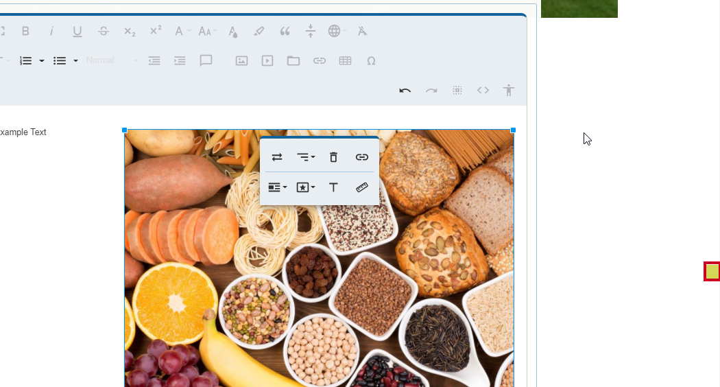 green checkbox