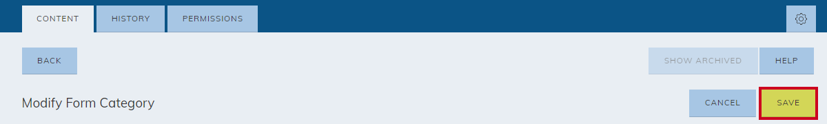 save button