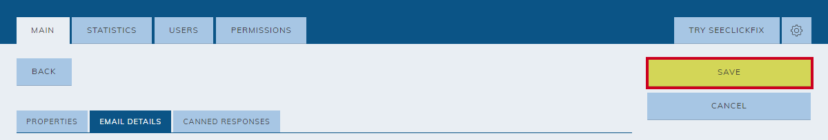 save button