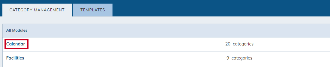 select a module