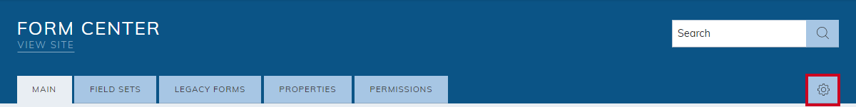 settings icon