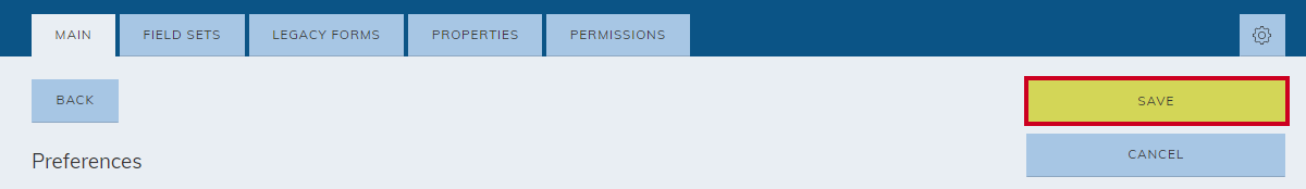 save button