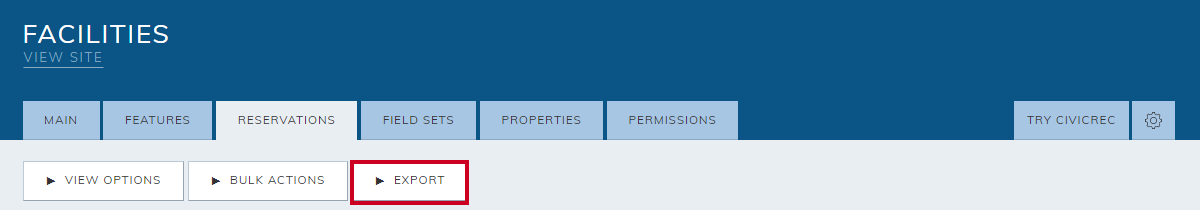 export button