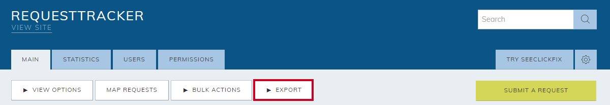 export button
