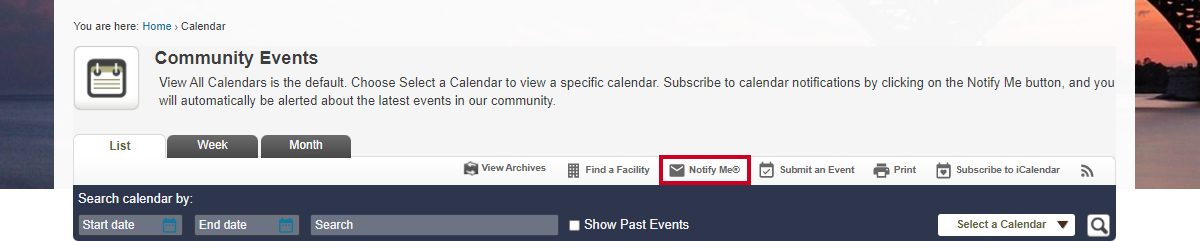 notify me icon