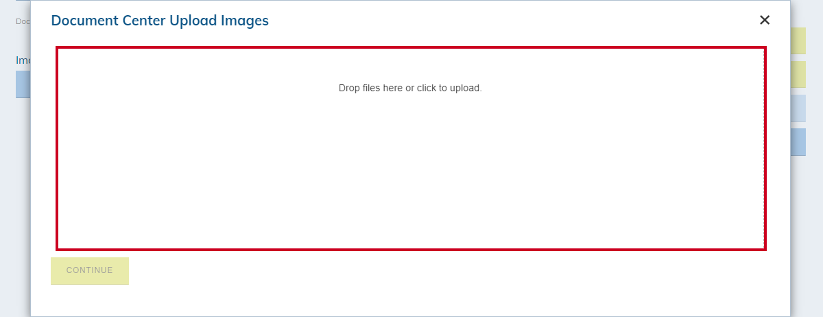 Drag-and-drop images or click to upload.