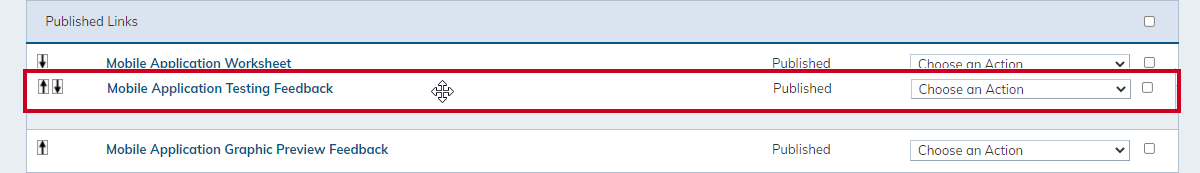 Drag-and-drop the link.