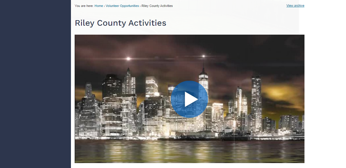 view your video in page preview mode