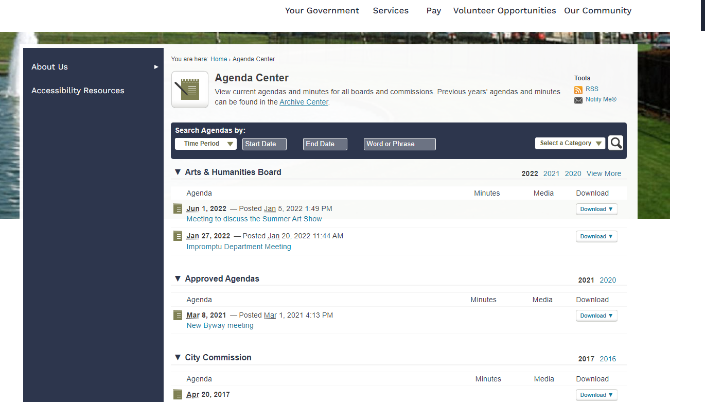 agenda_center_front_view.png