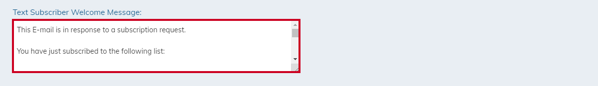 The message preview field.