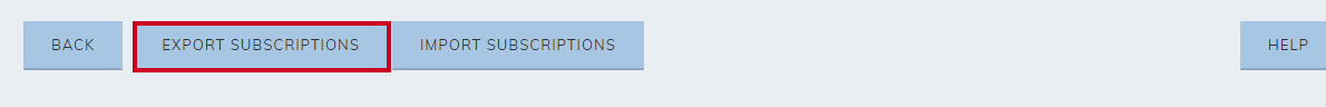CENTRAL NOTIFYME SUBSCRIBERS EXPORT SUBSCRIPTIONS
