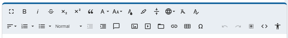 Editor Widget Features